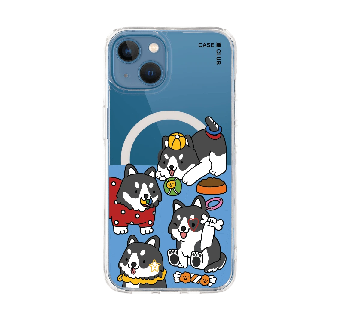 ฮัสกี้สุดป่วนกับของเล่นคู่ใจ